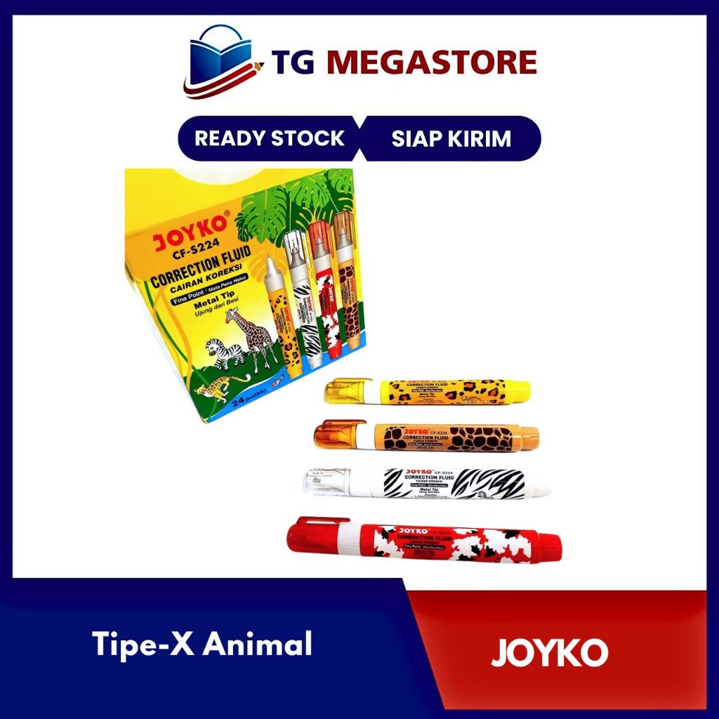 

Tipe-X Joyko Animal CF-S224