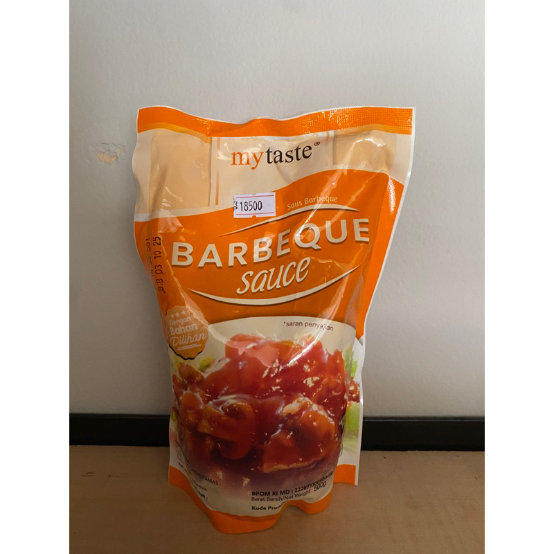 

My taste barbeque sauce 500 gr