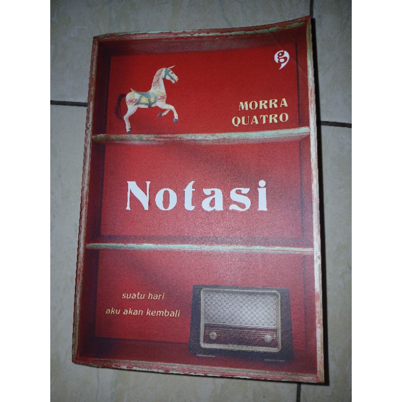 BUKU NOVEL "NOTASI" KARYA MORRA QUATRO