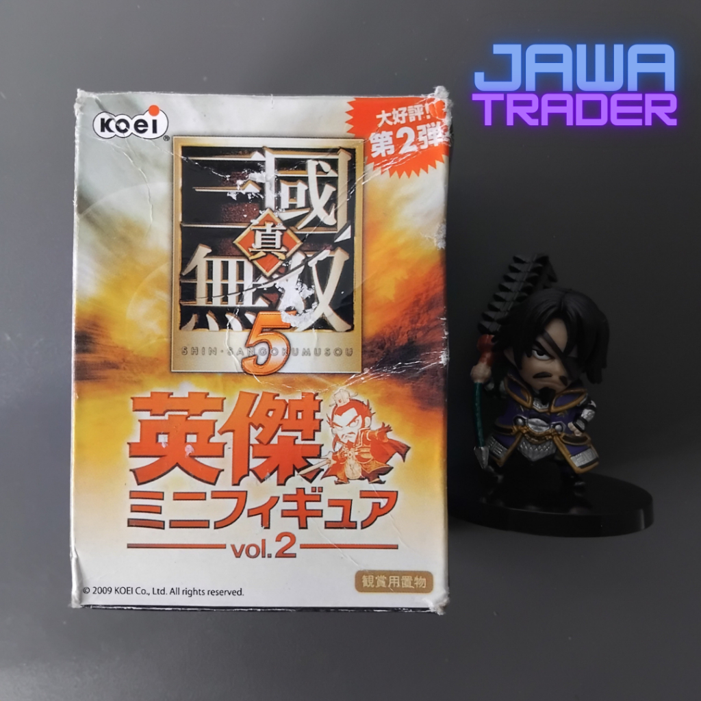 Mini Figure KOEI - Dynasty Warriors 5 - Xiahou Dun | Action Figure