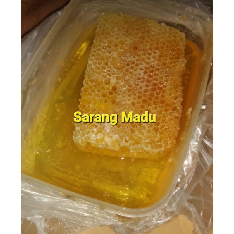 

Sarang Madu 550gr /sarang Madu / Honeycumb