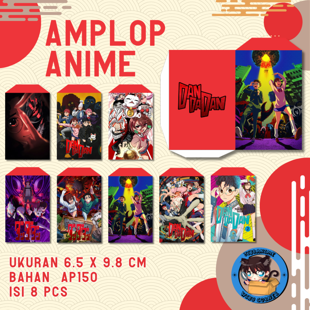 

AMPLOP LEBARAN ANIME DANDADAN