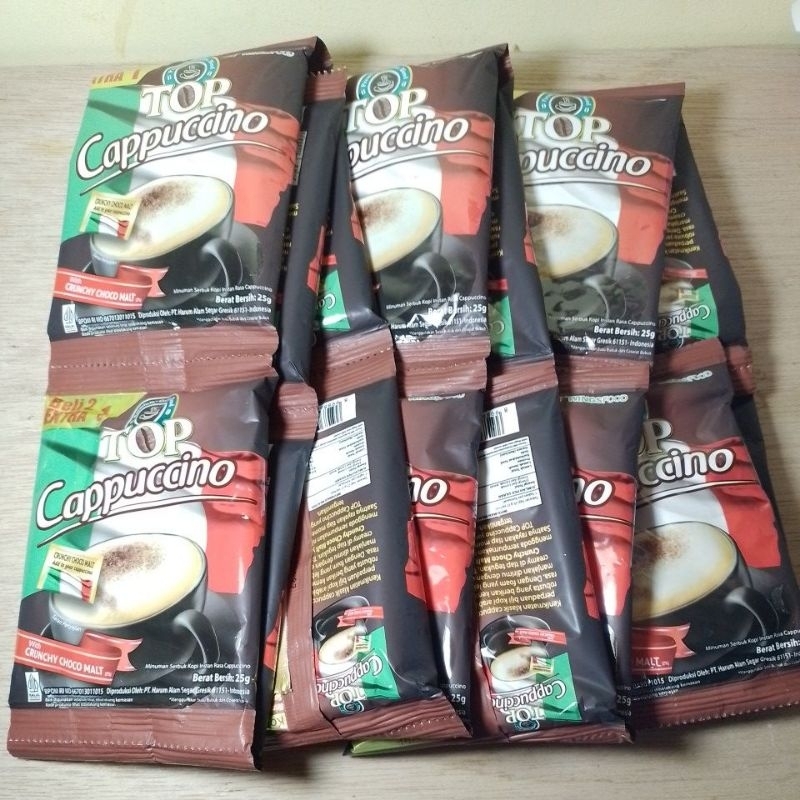 

Top Capuccino 1 renceng / 15 sachet