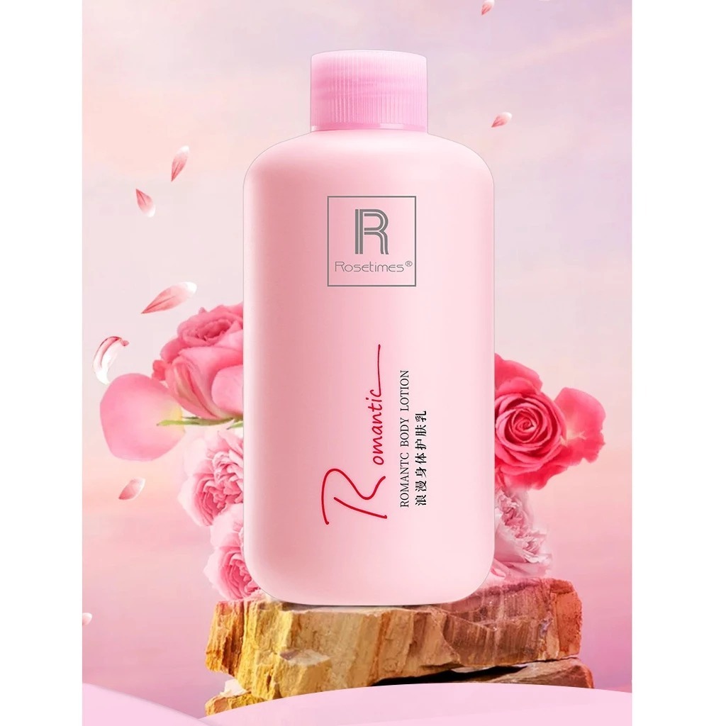 Brightening Body Lotion Hydrating Body Lotion 230ML Body Lotion ROSETIME wangi Semerbak