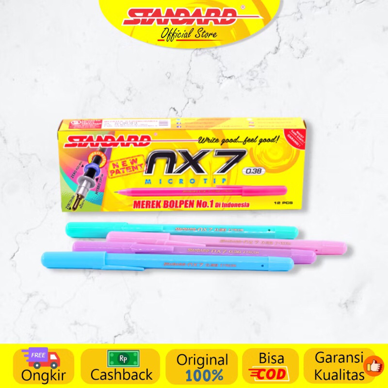 

Pena Standard NX7 Pen Soft Merex Bulpen No.1 di Indonesia