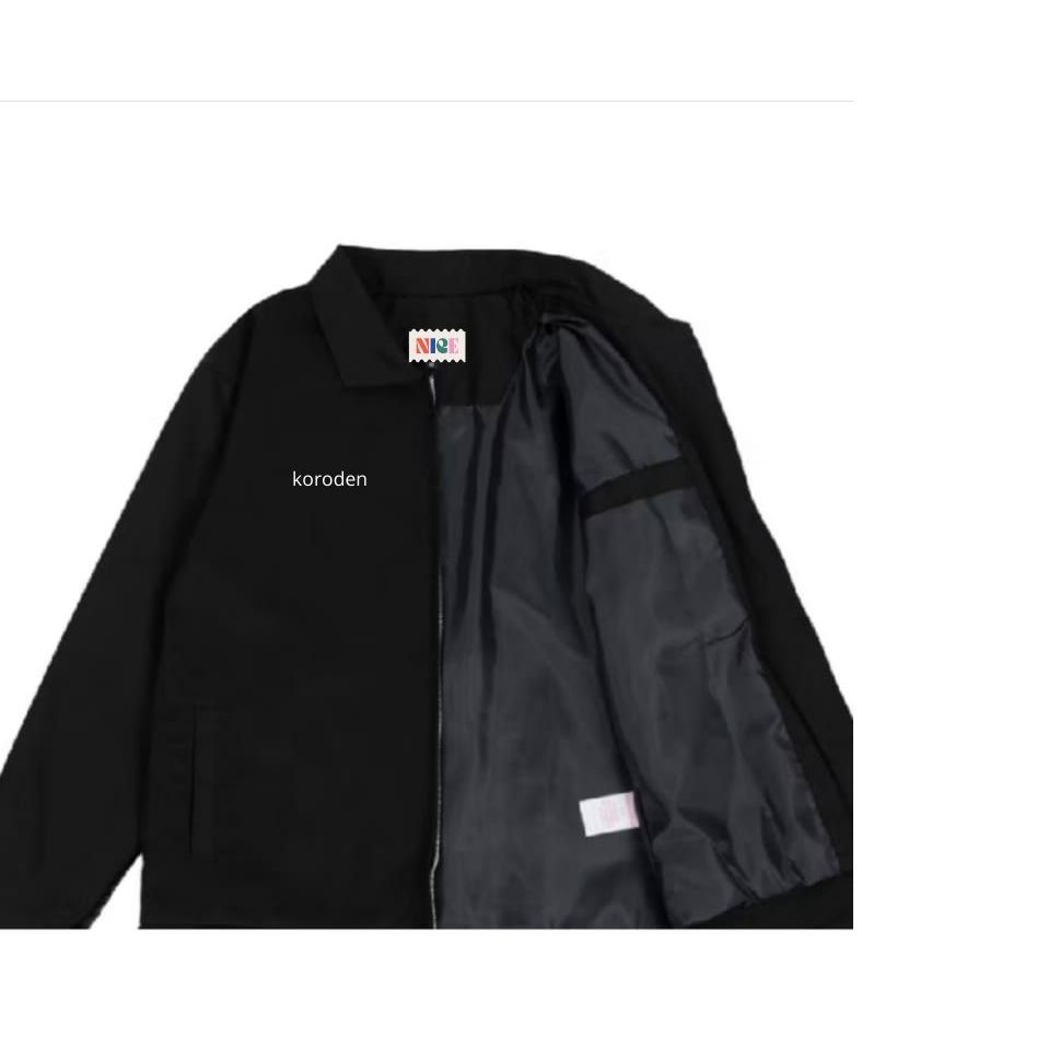 work jaket. Work Jacket Roddick Black.jaket klasik.
