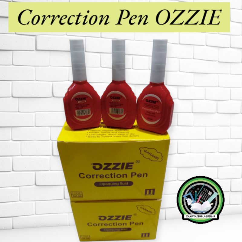 

Correction Pen Ozzie/ Tipe-X Ozzie 1 box isi 12
