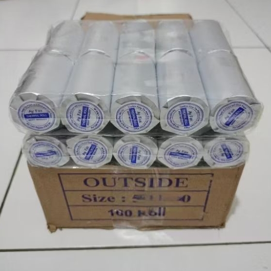 

paket 1kg isi 30roll kertas Termal 57/58x31mm struk kasir