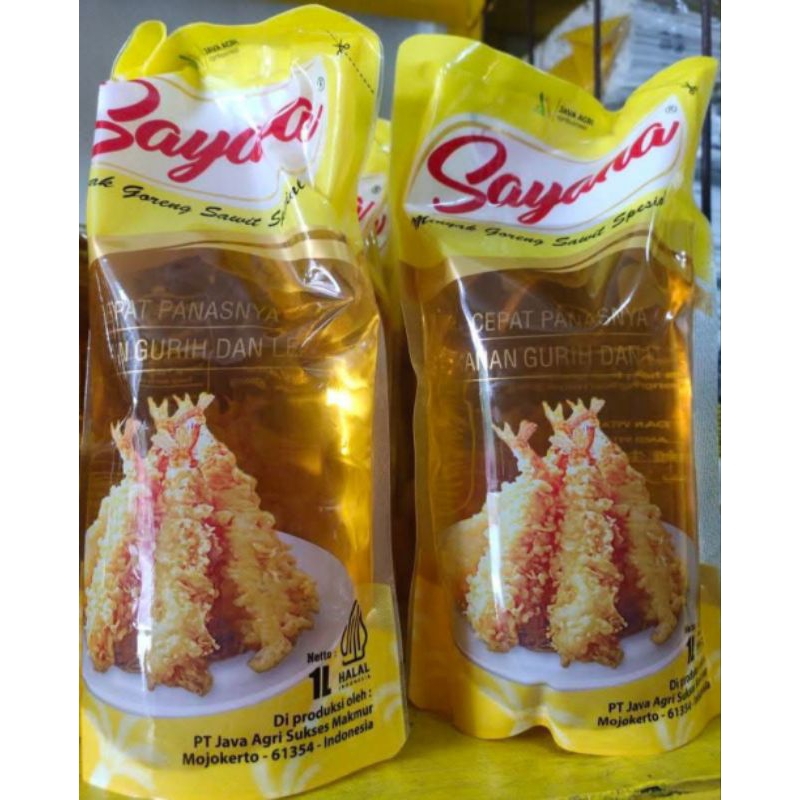 

Minyak goreng Sayana 1L