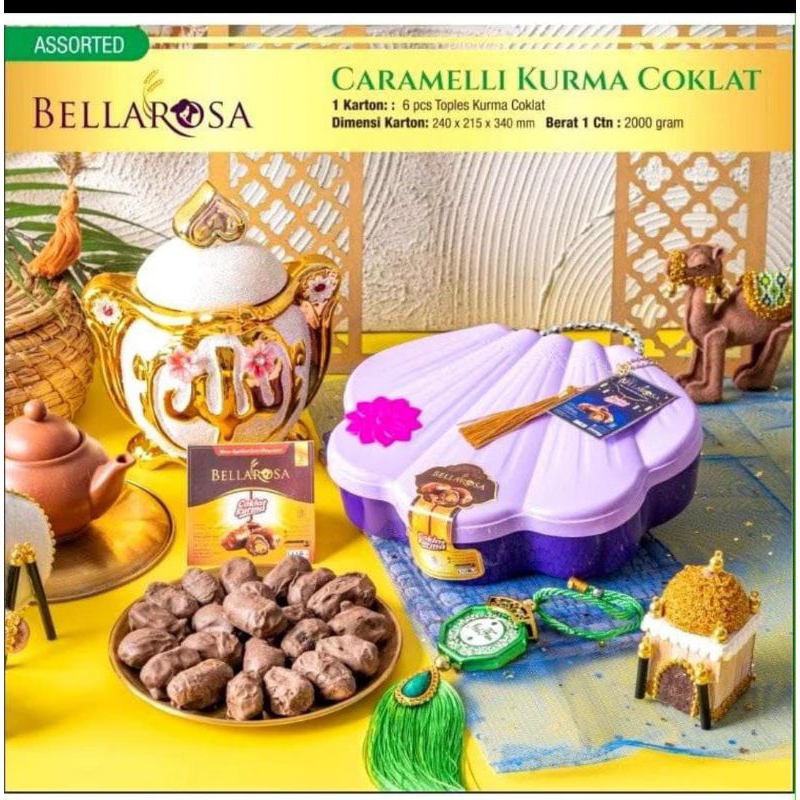 

Bellarosa Caramel Kurma Coklat - Hampers Lebaran