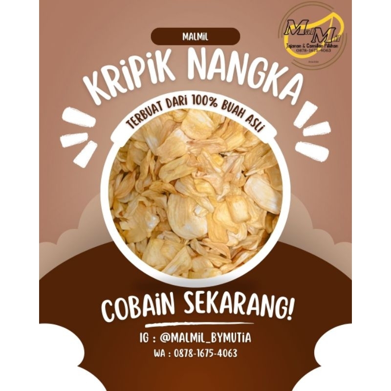 

Kripik Buah Nangka 100gr | Kripik Buah Malang | Asli 100% dari Buah