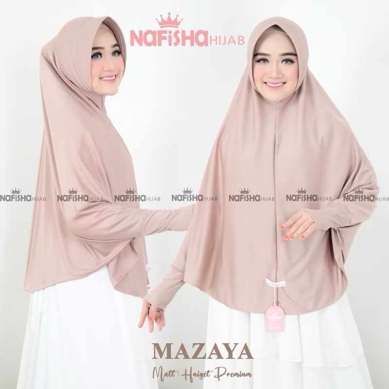 Jilbab Lengan Panjang Polos