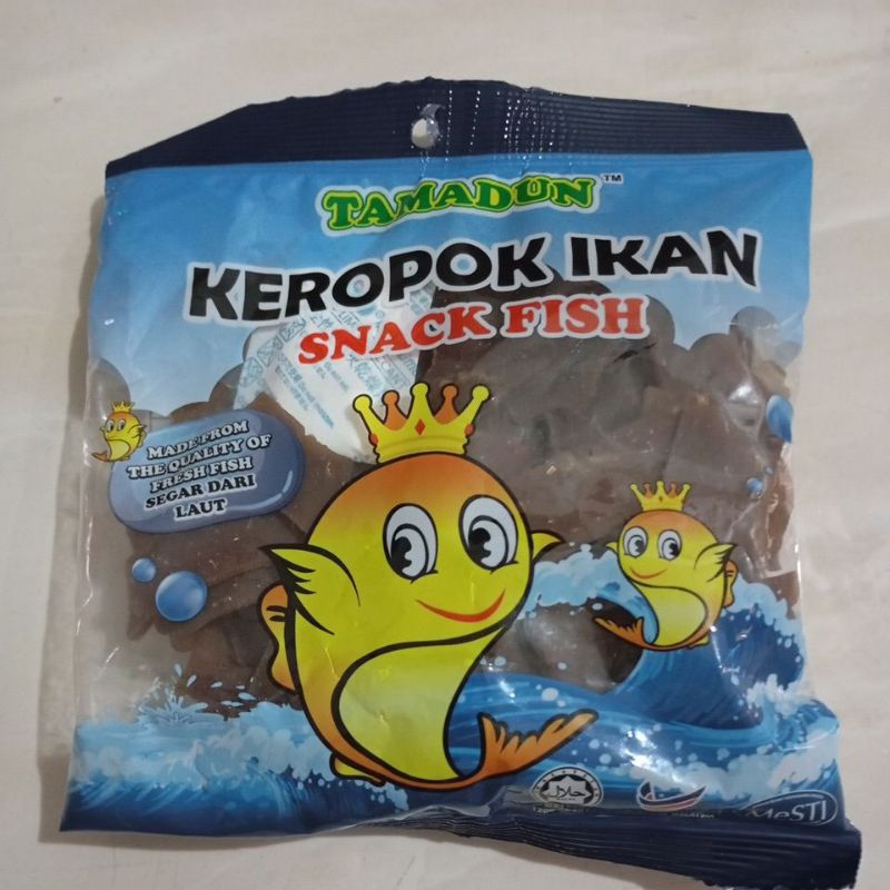 

Keropok Ikan Tamadun Malaysia 150gr