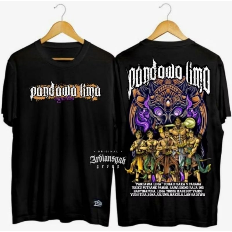 KAOS PANDAWA LIMA DUMADI SAKA LIMA PARAGA || KAOS WAYANG