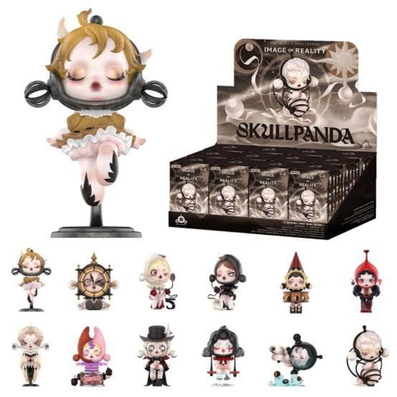 [WHOLE SET] POP MART - SKULLPANDA SKULL PANDA Image of Reality IOR Series Figure Blind Box