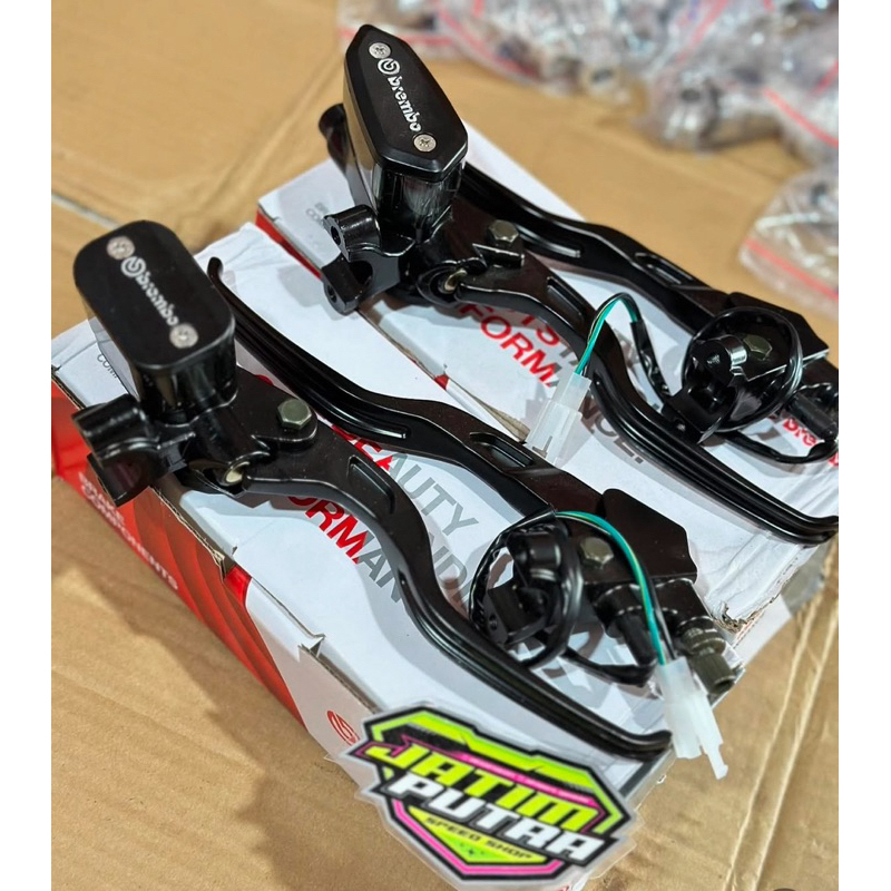 Master rem set kanan kiri mdl RCB Kotak & Oval Fizr mxking vario scoopy