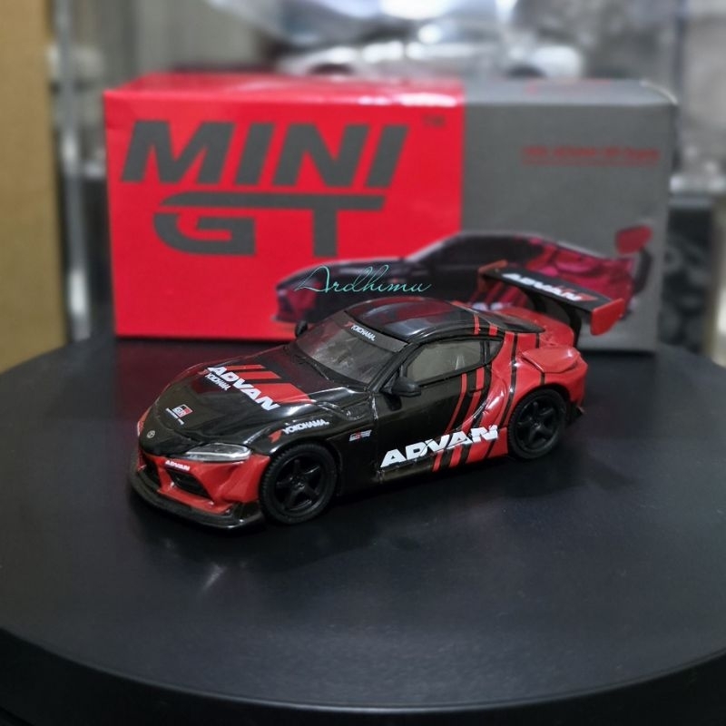 Mini GT HKS Advan GR Supra