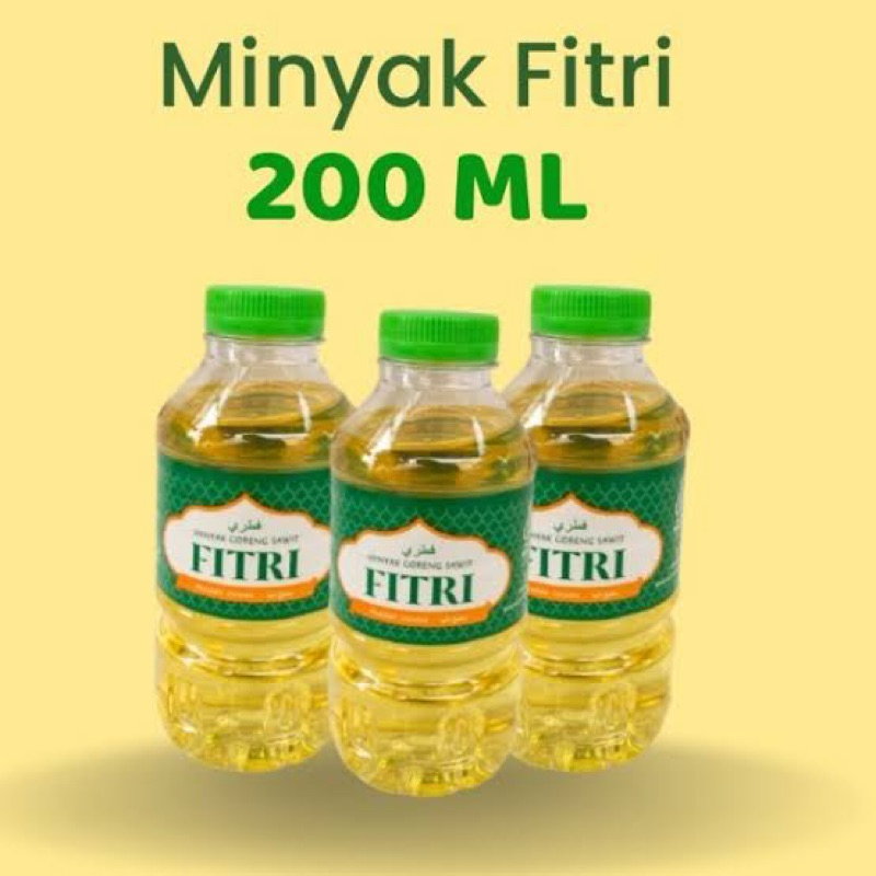 

minyak goreng fitri 200ml minyak goreng kemasan kecil