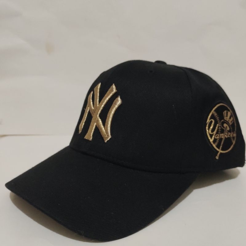 Topi MLB New York Yankees NY Black Gold