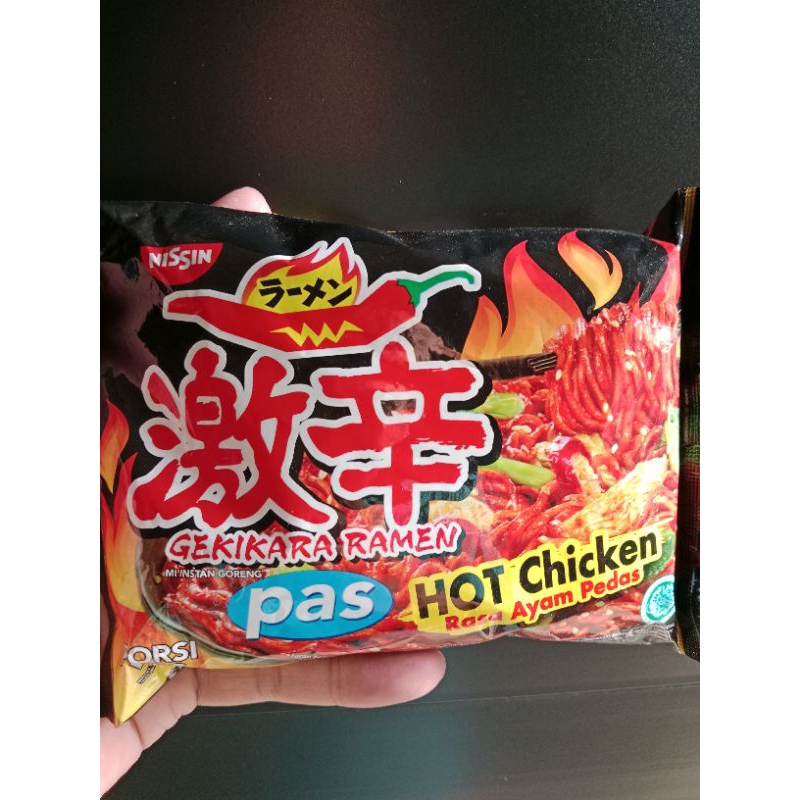 

Nissin Gekikara Ramen Hot Chicken Kemasan 80 Gram