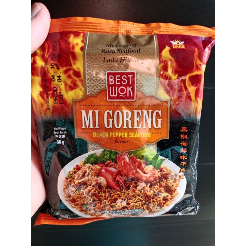 

Best Wok Mie Goreng Rasa Blackpaper Seafood Kemasan 85 Gram