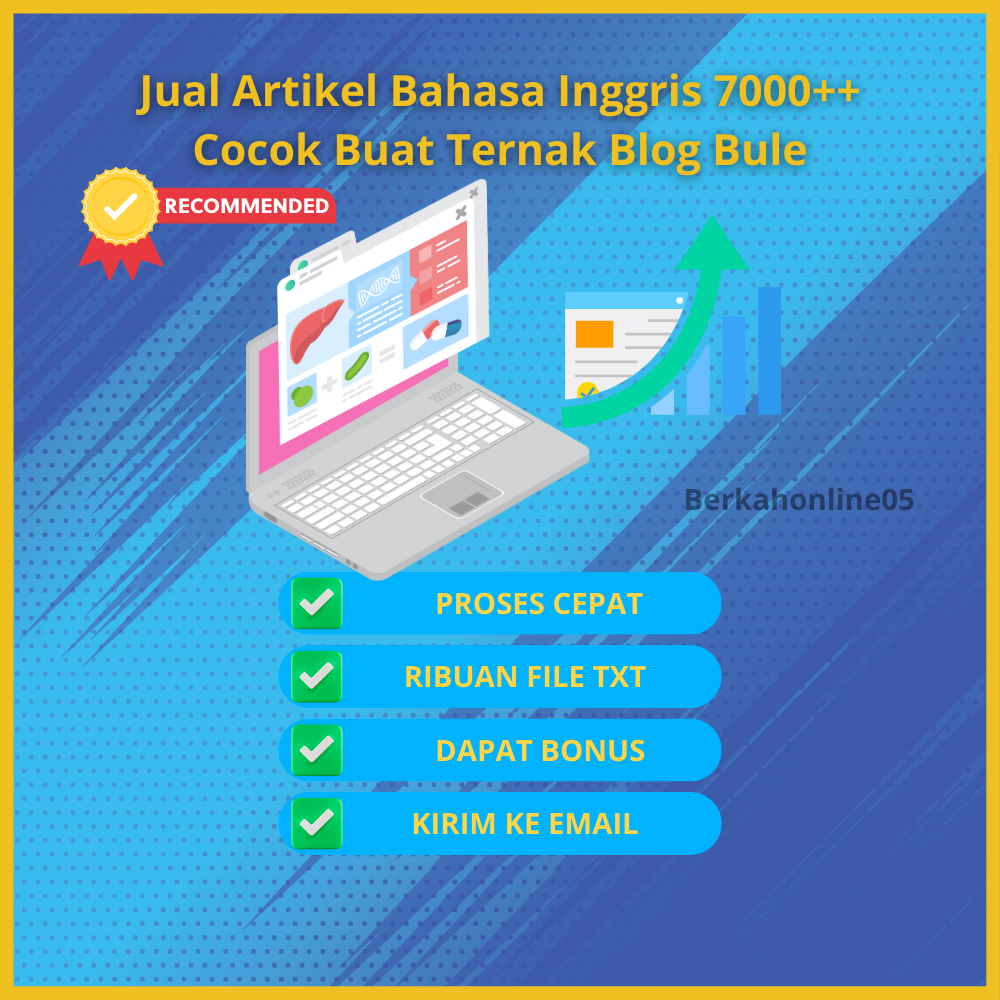 PROMO Jual Artikel Bahasa Inggris 7000++ Cocok Buat Ternak Blog Bule
