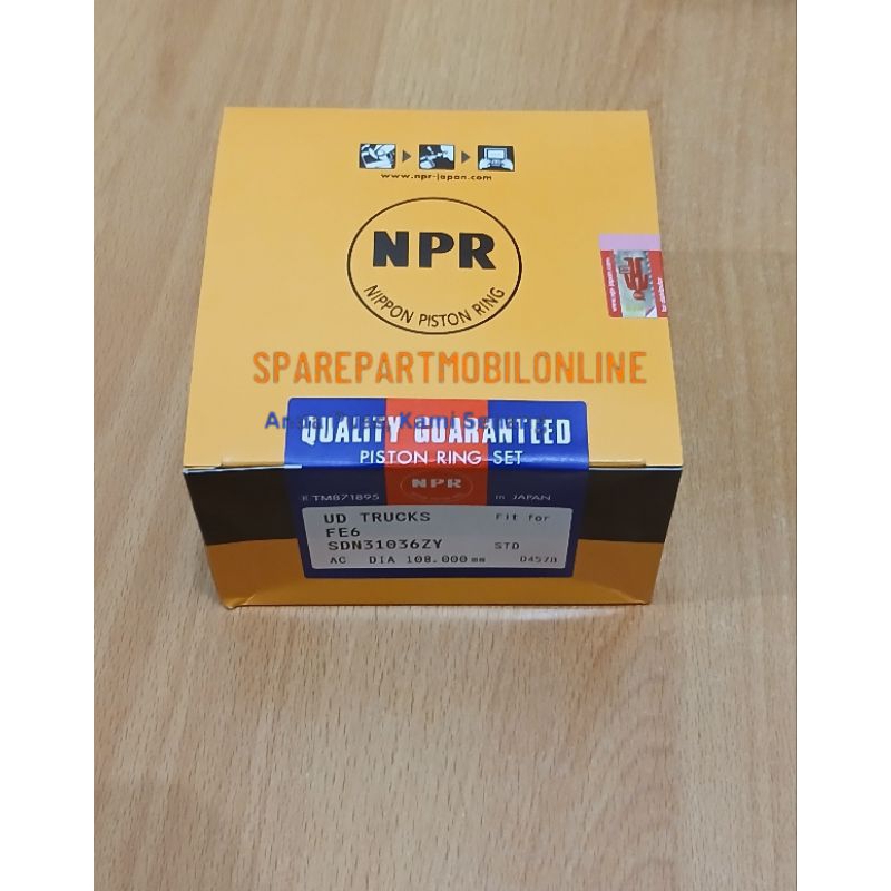 Ring set piston seher fe6t nissan diesel euro pkc211 12040-z5573