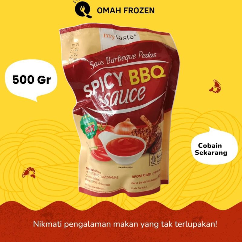 

MyTaste saus Barbeque pedas SPICY BBQ sauce 500 gram