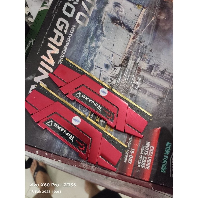 ram gaming gskill 16gb 2x8gb ddr4 3000mhz