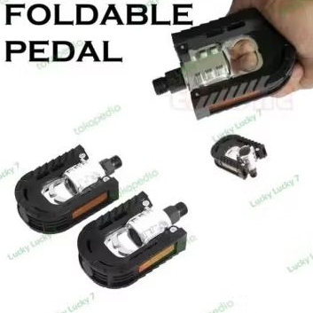 Pedal sepeda lipat As Besar Pedal sepeda bisa di lipat