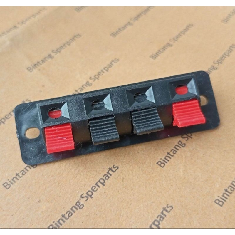 TERMINAL SPEAKER 4PIN KECIL TERMINAL SPEAKER 4 PIN JEPITAN KABEL SPEAKER