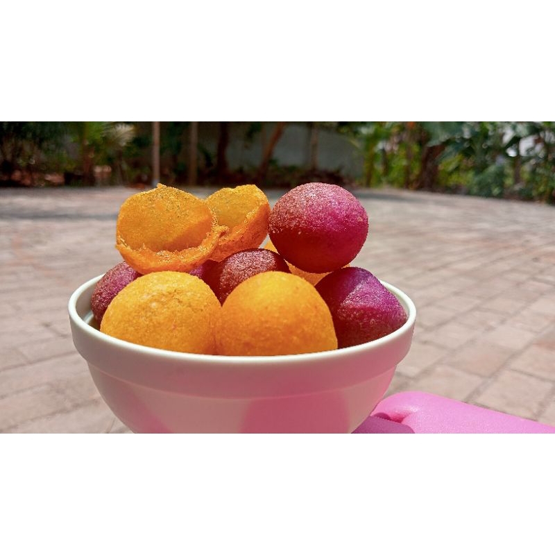 Bola Ubi Kopong dan Bola Ubi Mozarella