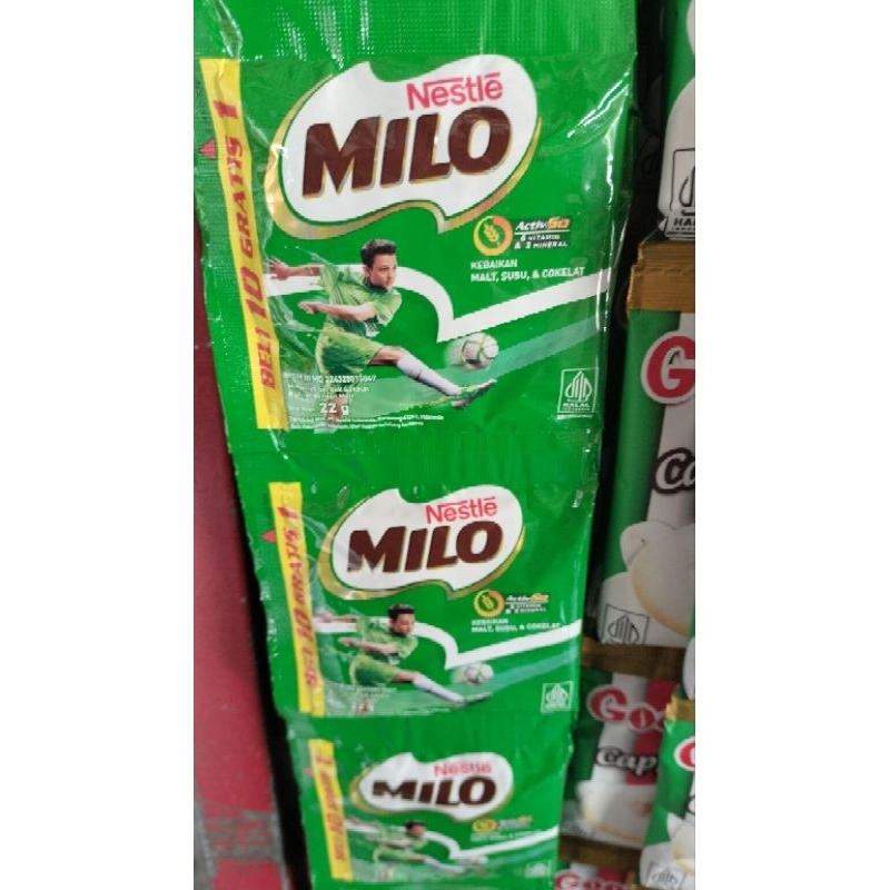 

milo renteng isi 10 + 1 saset