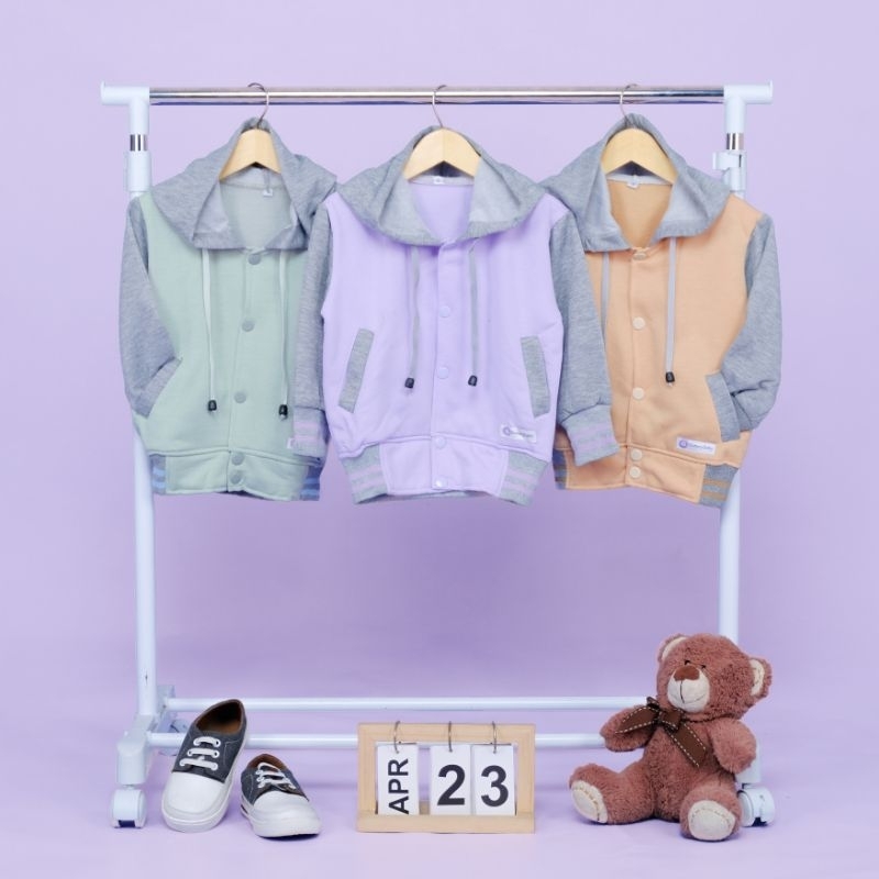 jaket baseball anak, jaket varsity anak, jaket baseball bayi, jaket varsity bayi, jaket baseball uni