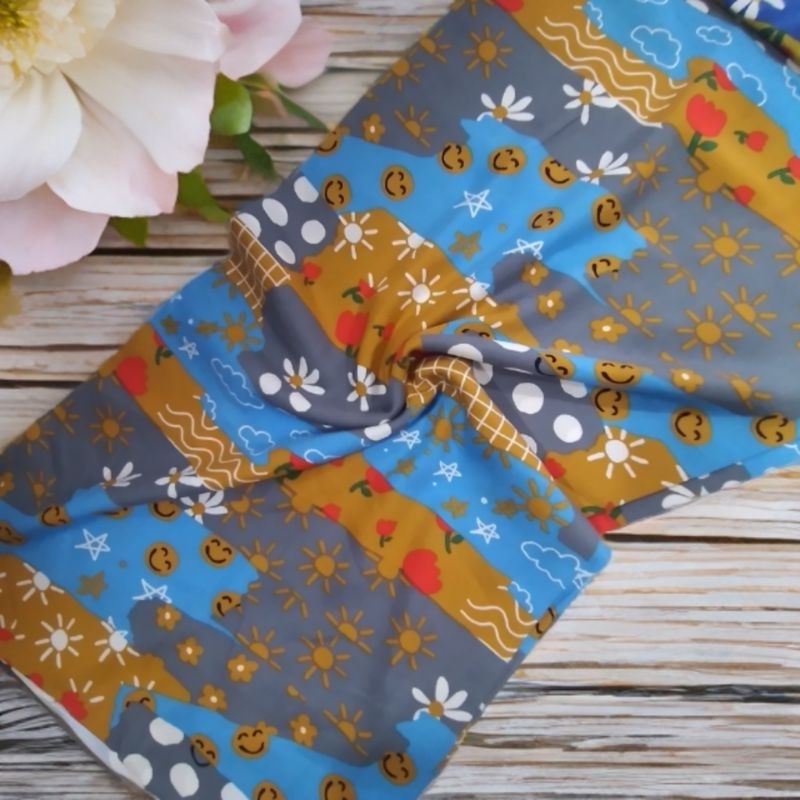 kain rayon motif viscose premium ,bahan kain rayon motif