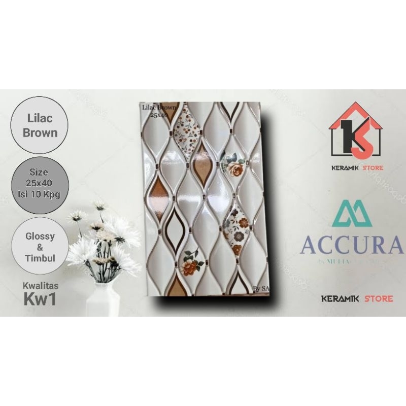 keramik dinding 25x40 mulia accura lilac