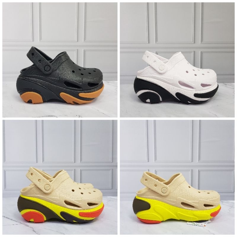 (NEW) SANDAL CROCS CRUSH BUBBLE CLOG