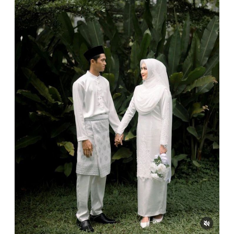 sepasang baju Melayu sepasang baju akad Malaysia baju akad baju akad Malaysia baju akad nikah baju a