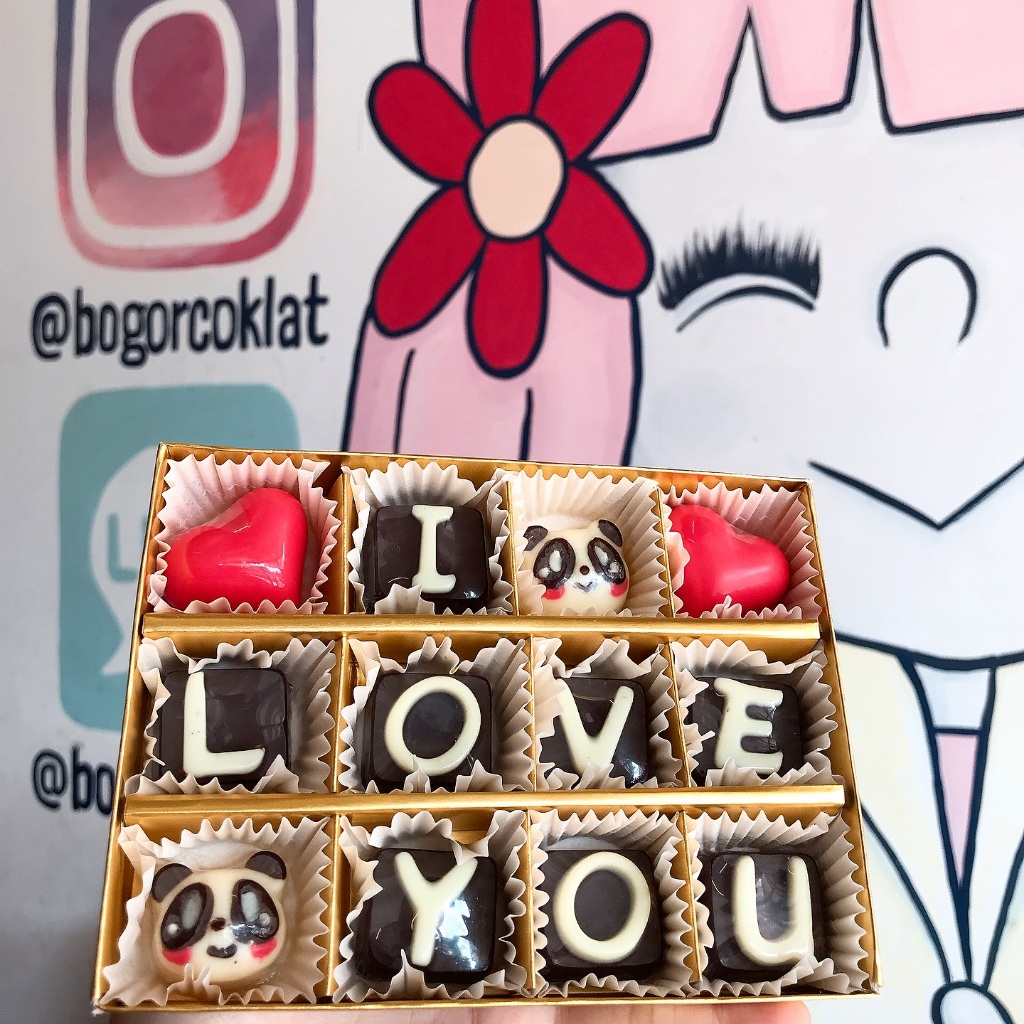 

Coklat Valentine I Love You