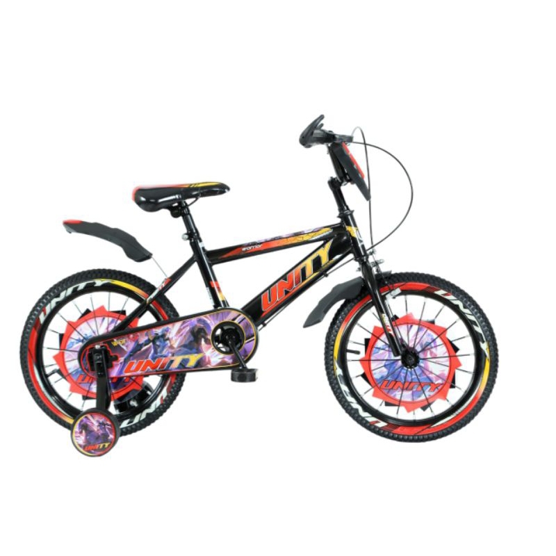 Sepeda anak cowok BMX 12" Velion, BMX 16 Gyro