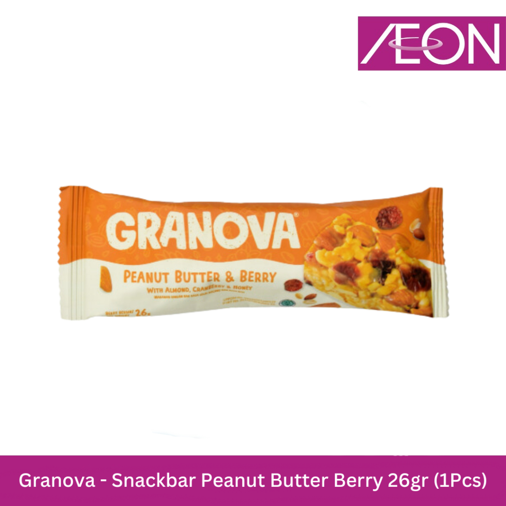 

Granova - Snackbar Peanut Butter Berry 26gr (1Pcs)