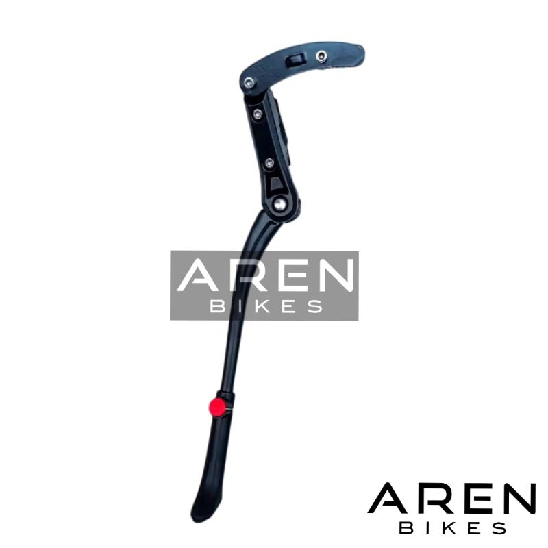 STANDAR SEPEDA SAMPING ALLOY MTB MODEL KOBA JAGANG STANDART BELAKANG HITAM LIPAT FEDERAL 20 20" 24 2