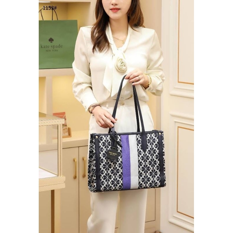 Tas Kate Spade 1153 KS Stripe Tote Bag