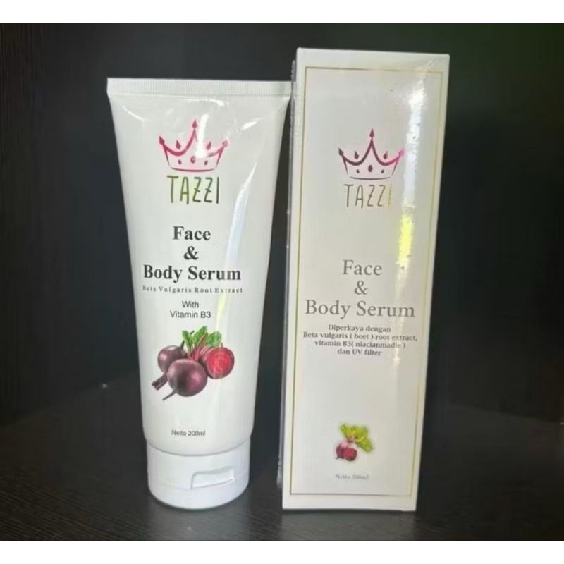 Face & Body Serum Tazzi | body sunscreen tazzi | Lotion tazzi