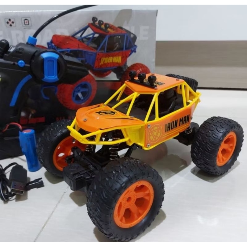 Mainan Mobil Rc Charger Ironman Kr09 Keren