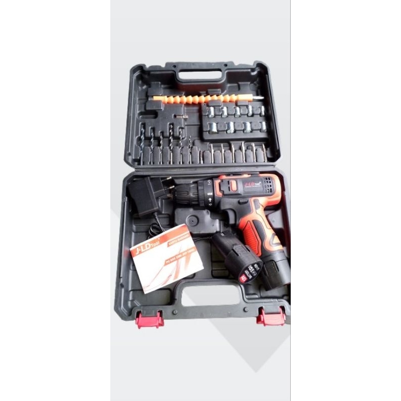 Bor Cordless JLD 12 Volt terbaru
