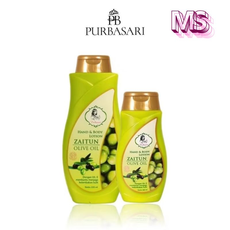 Purbasari Hand & Body Lotion Zaitun Olive Oil