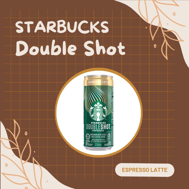 Starbucks Double Shot Espresso Latte
