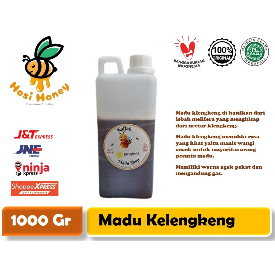 

Madu Asli Nectar Bunga Kelengkeng 1000gr Pekat