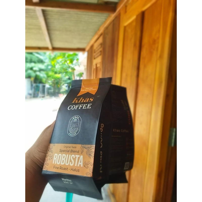 

Khas Coffee Robusta Fine Roast - Halus 250 gr